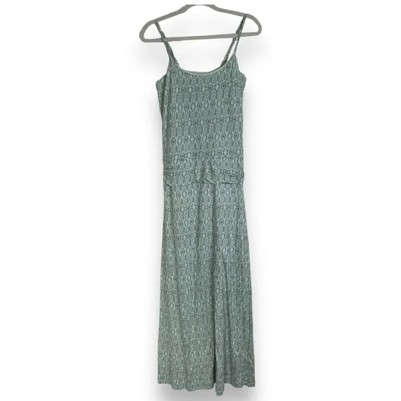 TOAD & CO Long Island Dress Mint Green Maxi Tank Size Small Tencel Cotton Summer - Picture 2 of 9
